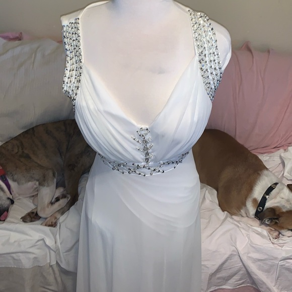 COCO collection 40 womens full length formal prom wedding gown - Picture 1 of 9